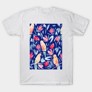 Painted Parrots T-Shirt